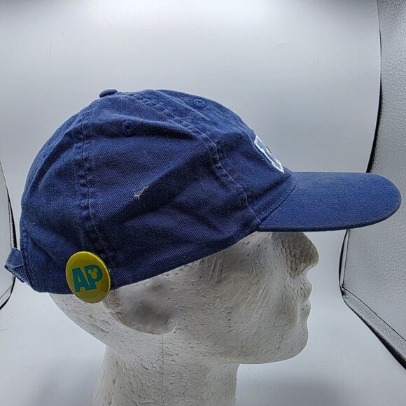 Disney Monsters University Blue Baseball Hat Cap With Annual Pass Pin Adult Size - Picture 4 of 11